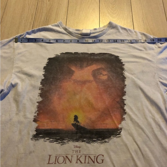 1990’s Vintage Disney The Lion King Movie Promo Junk Food Tees T-shirt Size M - Picture 2 of 14